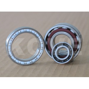 Ceramic hybrid ball bearings